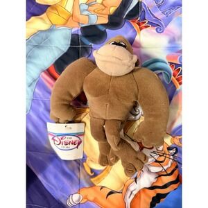 Disney store george of the jungle ape bean bag plush